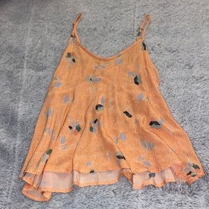 Small ONEILL orange tank top